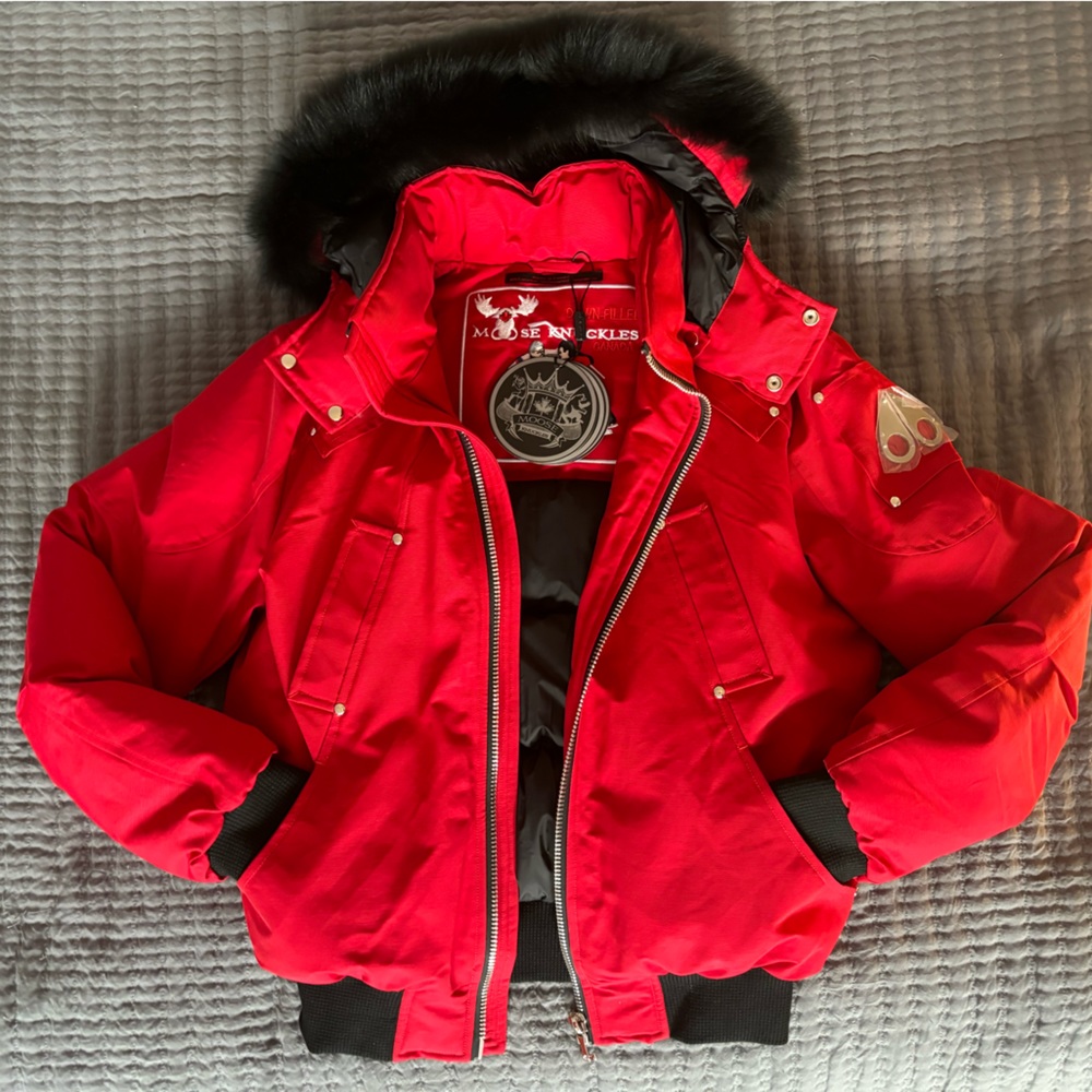 Moose Knuckles Bomber Jacket